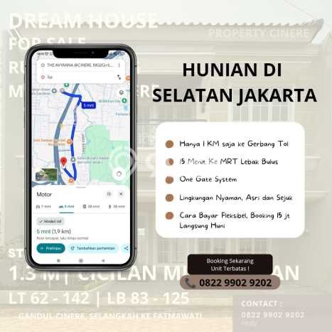 Dijual Rumah Modern 3 KT di Cinere, Jakarta Selatan Dijual Rumah Modern 3 KT di Cinere, Jakarta Selatan