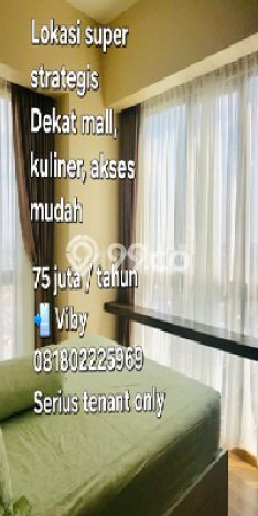 Sewa Sekarang Apartemen Minimalis 2 KT di Kawasan Kelapa Dua Sewa Sekarang Apartemen Minimalis 2 KT di Kawasan Kelapa Dua