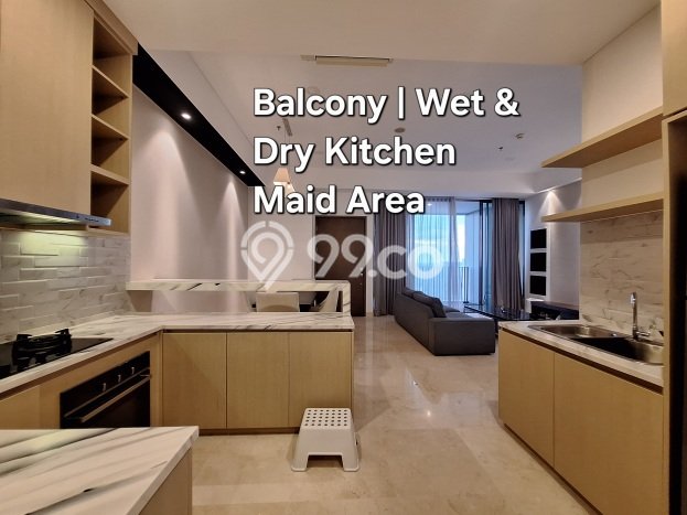 Hunian Apartemen High-Class untuk Dijual di Jakarta Selatan dengan 2 BR & 2 Kamar Mandi Hunian Apartemen High-Class untuk Dijual di Jakarta Selatan dengan 2 BR & 2 Kamar Mandi