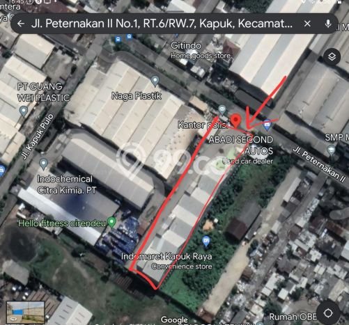 Tanah Dijual Lokasi Strategis di Jakarta Utara dengan Luas 4964m2 Tanah Dijual Lokasi Strategis di Jakarta Utara dengan Luas 4964m2