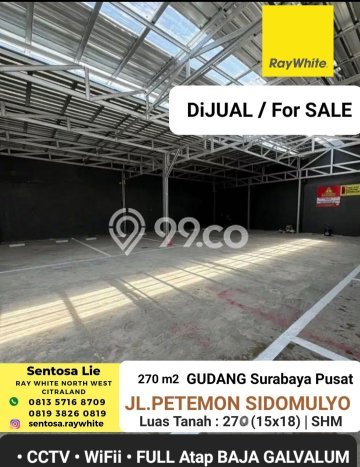 Unit Gudang Strategis di Sawahan, Surabaya Potensi Cuan Besar Unit Gudang Strategis di Sawahan, Surabaya Potensi Cuan Besar