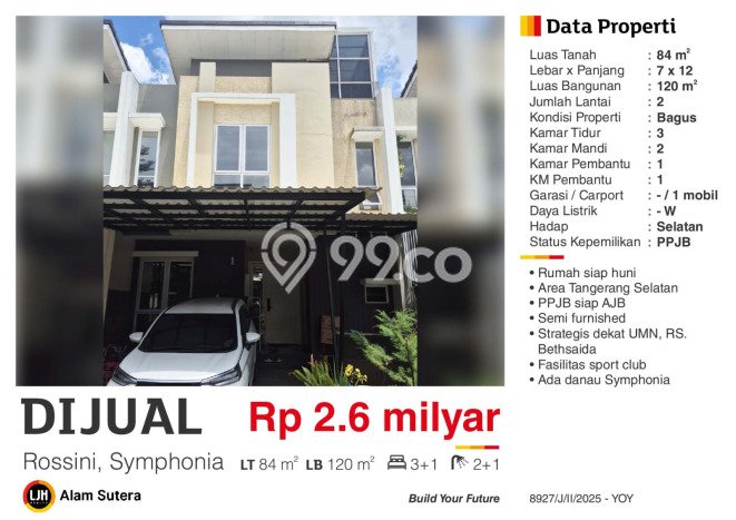 Rumah Luxury Modern Tanpa Renovasi di Gading Serpong Tangerang Rumah Luxury Modern Tanpa Renovasi di Gading Serpong Tangerang