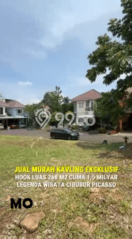 HOT DEAL! Tanah Kawasan Legenda Wisata, Luas 268m², Lokasi Strategis HOT DEAL! Tanah Kawasan Legenda Wisata, Luas 268m², Lokasi Strategis
