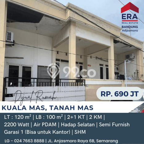 HARGA SPECIAL! Rumah Asri di Tanah Mas, Luas 120m² Bangunan 100m² HARGA SPECIAL! Rumah Asri di Tanah Mas, Luas 120m² Bangunan 100m²