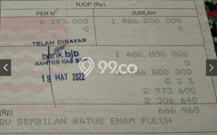 Dijual Tanah di Bandung, Luas 240m2 SHM Dijual Tanah di Bandung, Luas 240m2 SHM