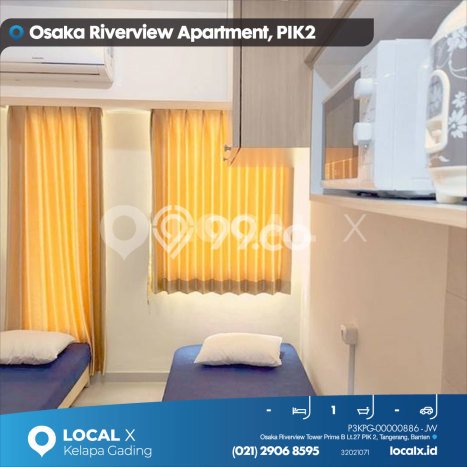 Hunian Apartemen Ekonomis di Jakarta Utara dengan 0 Kamar Tidur, 1 Kamar Mandi Hunian Apartemen Ekonomis di Jakarta Utara dengan 0 Kamar Tidur, 1 Kamar Mandi