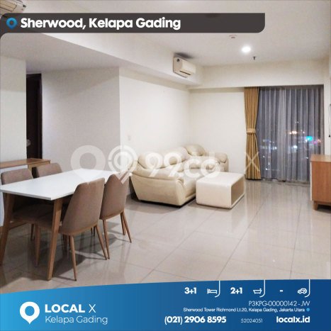 Apartemen Murah dengan 3 BR & 2 KM di Kelapa Gading Jakarta Utara Apartemen Murah dengan 3 BR & 2 KM di Kelapa Gading Jakarta Utara