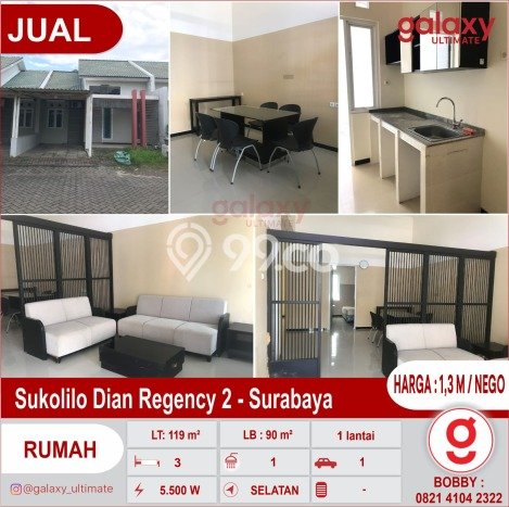 Hunian Cantik Minimalis Lb 90m2 di Rungkut, Surabaya Hunian Cantik Minimalis Lb 90m2 di Rungkut, Surabaya