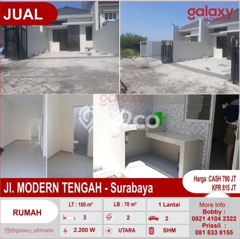Rumah Luas Asri 3 KT Siap Huni di Gununganyar Surabaya Rumah Luas Asri 3 KT Siap Huni di Gununganyar Surabaya