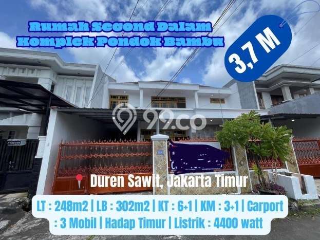 Rumah Luxury Modern Tanpa Renovasi di Pondok Bambu Jakarta Timur Rumah Luxury Modern Tanpa Renovasi di Pondok Bambu Jakarta Timur