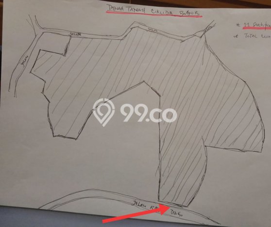 Lahan Kosong Dijual di Bogor dengan Area 18000m2 Lahan Kosong Dijual di Bogor dengan Area 18000m2