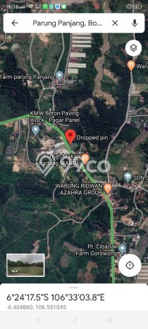 Dijual Tanah di Parung Panjang Bogor Luas 3000m2 SHM Dijual Tanah di Parung Panjang Bogor Luas 3000m2 SHM