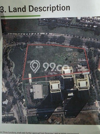 Untuk Dijual Tanah 24329m2 di BSD City, Tangerang Untuk Dijual Tanah 24329m2 di BSD City, Tangerang