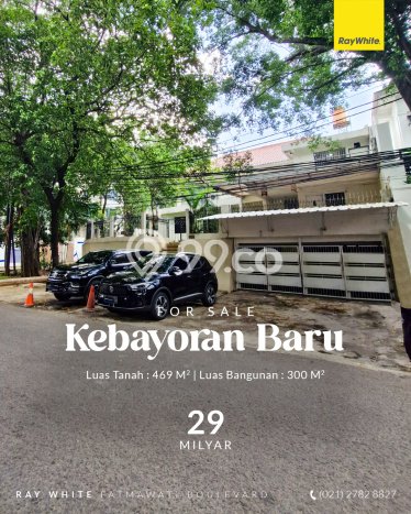 Dijual Rumah Premium dengan Fasilitas Sekitar Komplit di Kebayoran Baru, Jakarta Selatan Dijual Rumah Premium dengan Fasilitas Sekitar Komplit di Kebayoran Baru, Jakarta Selatan