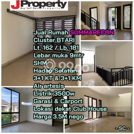 Rumah Luxury Modern Tanpa Renovasi di Summarecon Bandung Bandung Rumah Luxury Modern Tanpa Renovasi di Summarecon Bandung Bandung