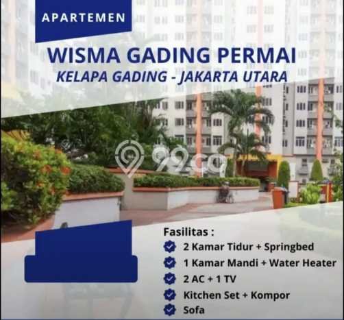 Hunian Apartemen Ekonomis 2 KT 1 KM di Kelapa Gading, Jakarta Utara, DKI Jakarta Hunian Apartemen Ekonomis 2 KT 1 KM di Kelapa Gading, Jakarta Utara, DKI Jakarta