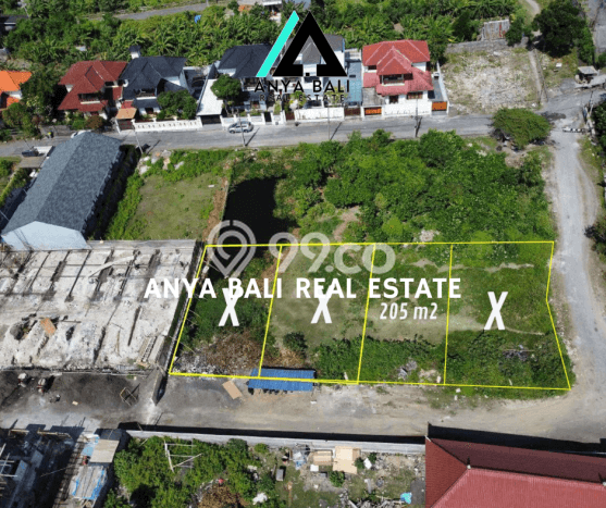 Tanah Kavling Dijual di Badung dengan Spesifikasi 205m2 Tanah Kavling Dijual di Badung dengan Spesifikasi 205m2