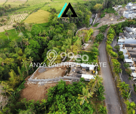 Kavling Tanah untuk Dijual di Munggu, Badung, Luas 822m2 Kavling Tanah untuk Dijual di Munggu, Badung, Luas 822m2