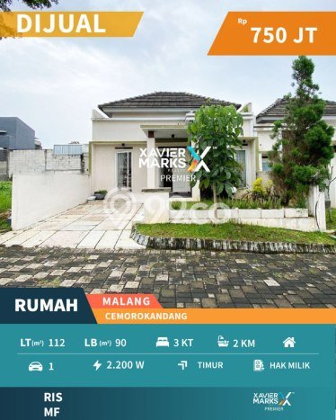 Dijual Rumah Strategis Bagus Punya 3 KT di Kedungkandang Malang SHM Dijual Rumah Strategis Bagus Punya 3 KT di Kedungkandang Malang SHM