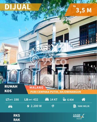For Sale Rumah Mewah Exclusive di Kedungkandang, Malang For Sale Rumah Mewah Exclusive di Kedungkandang, Malang