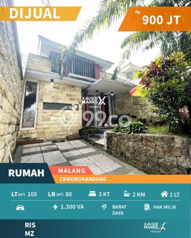 Rumah Modern Cantik 3 Kamar Siap Huni di Kedungkandang Rumah Modern Cantik 3 Kamar Siap Huni di Kedungkandang