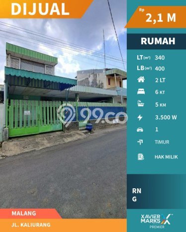 Jual Rumah Favorit Siap Huni LB 400m2 di Klojen, Malang Jual Rumah Favorit Siap Huni LB 400m2 di Klojen, Malang