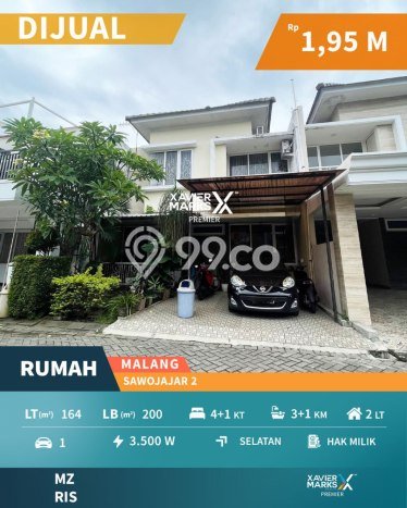 Rumah Modern 5 KT di Sawojajar Malang Unfurnished Rumah Modern 5 KT di Sawojajar Malang Unfurnished