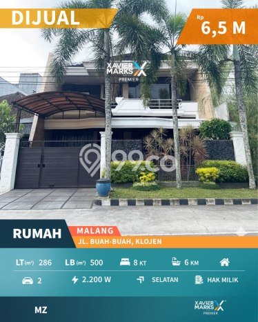 Hot Offer Hunian Mewah Ideal dan Luas di Klojen, Malang Hot Offer Hunian Mewah Ideal dan Luas di Klojen, Malang