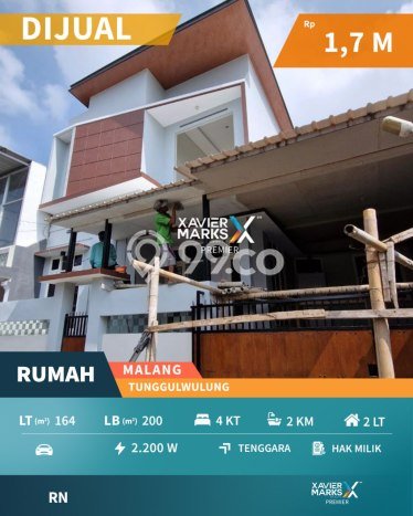 Jual Rumah Minimalis Bagus Punya 4 KT di Lowokwaru Malang SHM Jual Rumah Minimalis Bagus Punya 4 KT di Lowokwaru Malang SHM