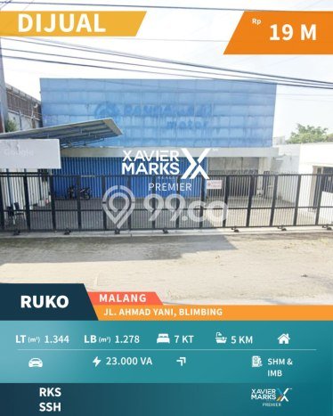 Untuk Dijual Ruko di Blimbing, Malang Harga Penawaran Spesial Untuk Dijual Ruko di Blimbing, Malang Harga Penawaran Spesial