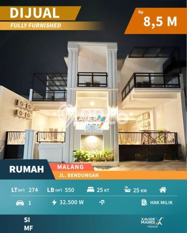 Dijual Kost di Kawasan Lowokwaru, Malang, Spesifikasi 25 KT, 25 KM, 5500m2 Dijual Kost di Kawasan Lowokwaru, Malang, Spesifikasi 25 KT, 25 KM, 5500m2