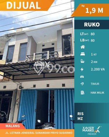 Lokasi Strategis! Dijual Ruko Bisnis di Blimbing, Malang Kondisi Bagus Lokasi Strategis! Dijual Ruko Bisnis di Blimbing, Malang Kondisi Bagus
