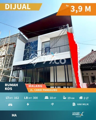 Untuk Dijual Kost 18 Kamar di Malang untuk Investasi Anda Untuk Dijual Kost 18 Kamar di Malang untuk Investasi Anda