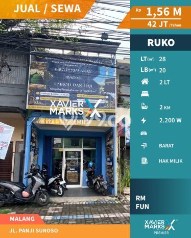 Ruko Bagus Dijual LB 20m2 Lokasi Strategis Malang Area Cocok untuk Bisnis Ruko Bagus Dijual LB 20m2 Lokasi Strategis Malang Area Cocok untuk Bisnis