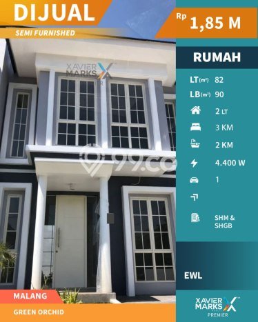 Rumah Luas Asri 3 KT Siap Pakai di Soekarno Hatta Malang Rumah Luas Asri 3 KT Siap Pakai di Soekarno Hatta Malang