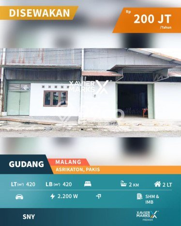 Gudang paling strategis disewakan di Pakis Malang Gudang paling strategis disewakan di Pakis Malang