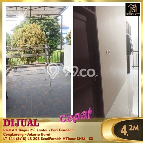 Rumah Mewah LB 208m2 Siap Huni Desain Elegan di Kalideres, Jakarta Barat Rumah Mewah LB 208m2 Siap Huni Desain Elegan di Kalideres, Jakarta Barat
