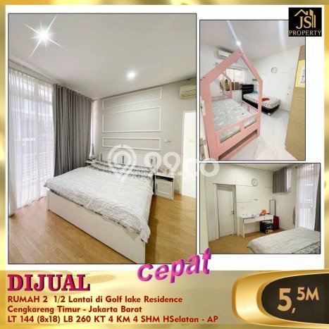 Siap Huni Hunian Elit 3 Kamar di Cengkareng Dekat ke Mana Saja Siap Huni Hunian Elit 3 Kamar di Cengkareng Dekat ke Mana Saja