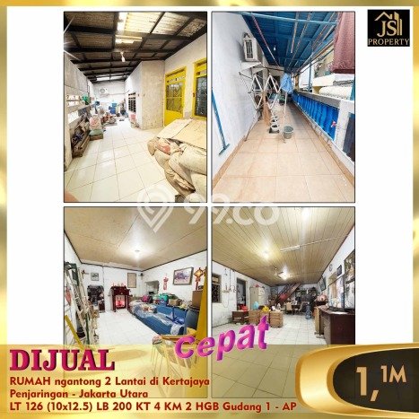 Rumah Strategis Modern Lb 200m2 di Penjaringan, Jakarta Utara Rumah Strategis Modern Lb 200m2 di Penjaringan, Jakarta Utara