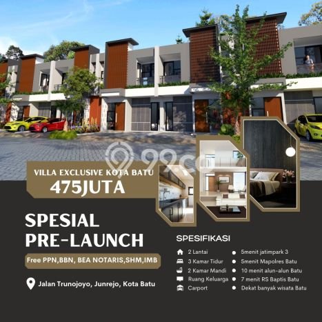 Villa Exclusive Di Kota Batu 2 Lantai Termurah SHM Dekat Wisata Batu Villa Exclusive Di Kota Batu 2 Lantai Termurah SHM Dekat Wisata Batu