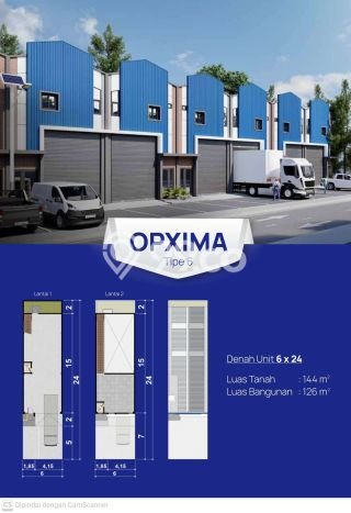 Untuk Dijual Gudang di Tangerang Tangerang LT 450m2 / LB 450m2 Untuk Dijual Gudang di Tangerang Tangerang LT 450m2 / LB 450m2