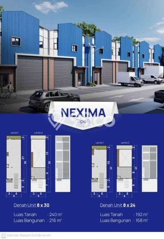 Untuk Dijual Gudang di Tangerang Tangerang LT 450m2 / LB 450m2 Untuk Dijual Gudang di Tangerang Tangerang LT 450m2 / LB 450m2