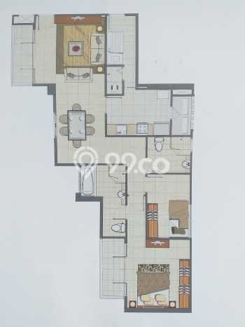 Apartemen High-End Dijual di Menteng Luas 116m2 Apartemen High-End Dijual di Menteng Luas 116m2