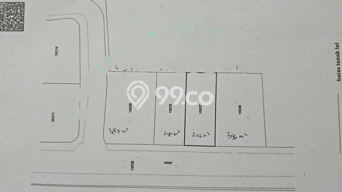 Dijual Tanah di Jakarta Barat, Luas 387m2 SHM Dijual Tanah di Jakarta Barat, Luas 387m2 SHM