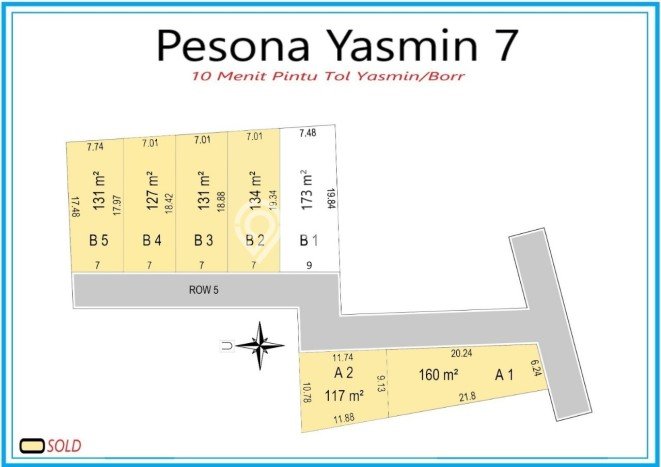 Tanah Lokasi Strategis Kawasan Bogor Barat, Luas 173m², Kawasan Nyaman, Akses Bogor Barat, Bogor, Bogor Tanah Lokasi Strategis Kawasan Bogor Barat, Luas 173m², Kawasan Nyaman, Akses Bogor Barat, Bogor, Bogor