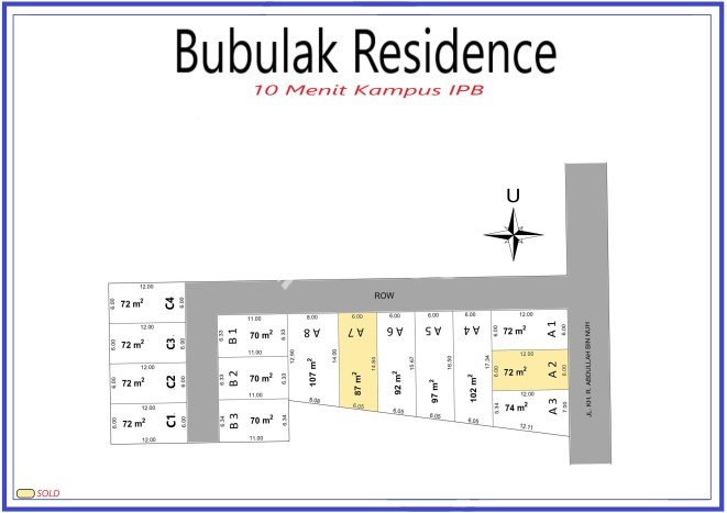Lahan Dijual Lokasi Strategis di Bogor dengan Luas 72m2 Lahan Dijual Lokasi Strategis di Bogor dengan Luas 72m2