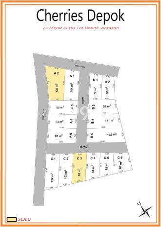 Kavling Tanah Dijual di Sawangan Depok Spesifikasi 104m2 Kavling Tanah Dijual di Sawangan Depok Spesifikasi 104m2