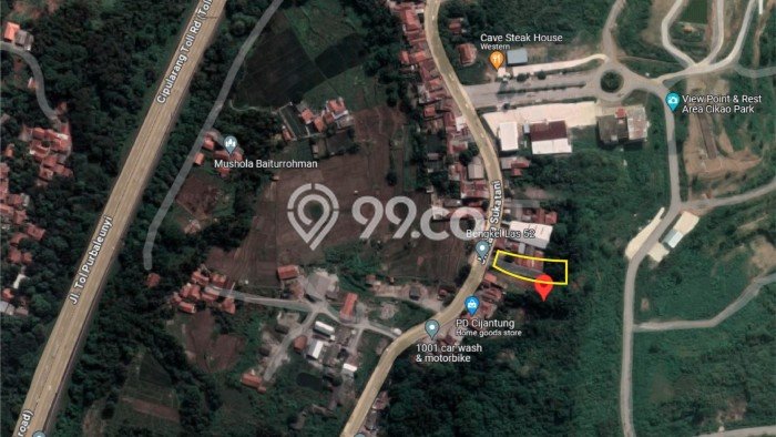 Tanah di Purwakarta, Luas 1767m2m², Area Komersial Tanah di Purwakarta, Luas 1767m2m², Area Komersial