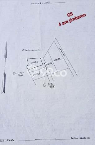 Tanah Dijual Area Strategis di Jimbaran Badung 414m2 Tanah Dijual Area Strategis di Jimbaran Badung 414m2