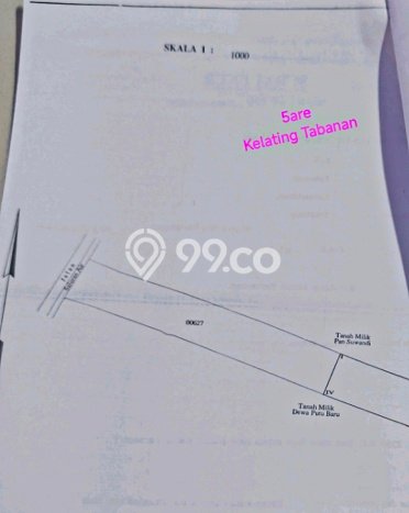 Tanah Kavling Dijual di Kelating, Tabanan dengan Luas Tanah 500m2 Tanah Kavling Dijual di Kelating, Tabanan dengan Luas Tanah 500m2